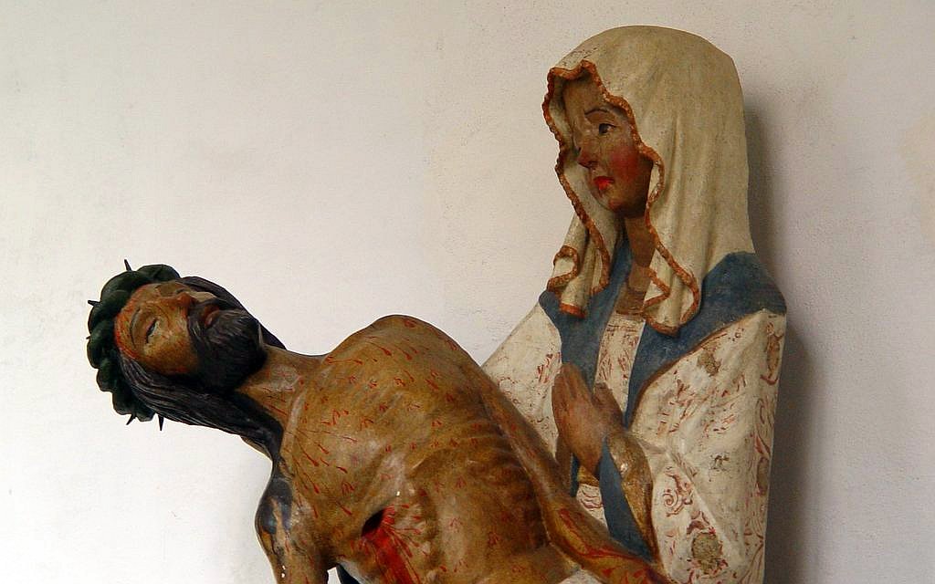 Pieta, Maria, mrtvý Ježíš, socha / -ima-